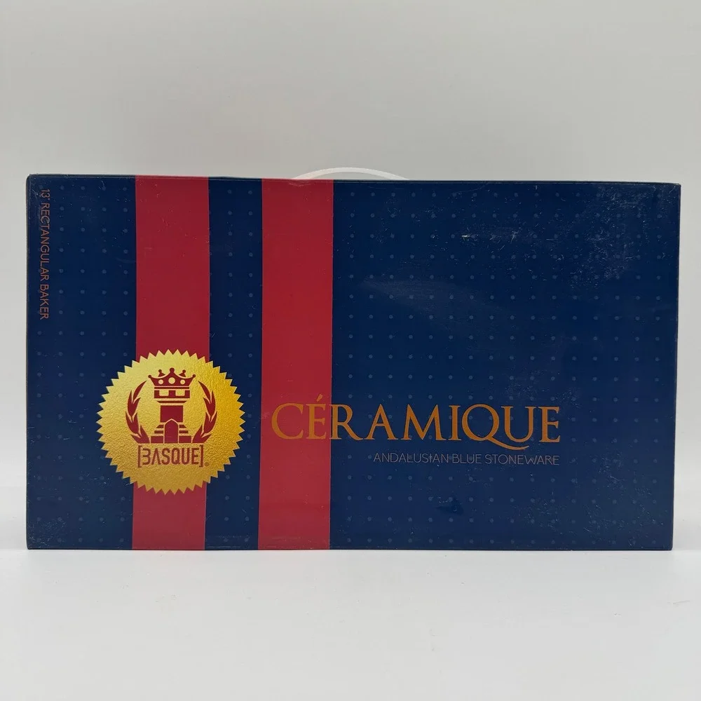 Basque Ceramique Andalusian Blue Stoneware 13